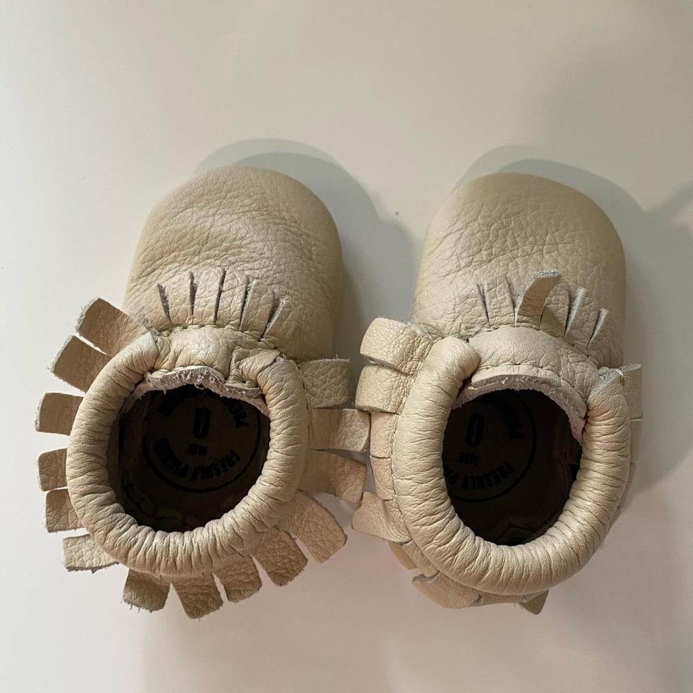 Nude Freshly Picked moccasins